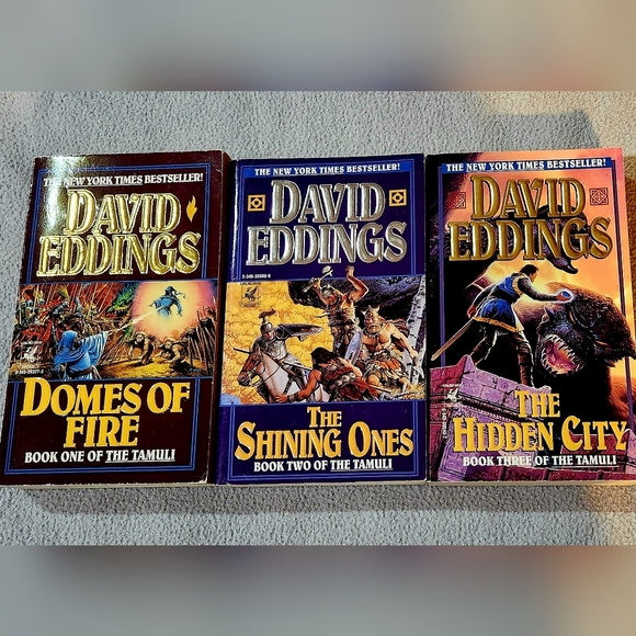 David Eddings Fantasy Book Set - Picture 1 of 3